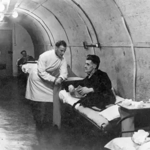 Dover Castle wartime tunnels print, 1945 Dover Castle wartime tunnels print, 1945