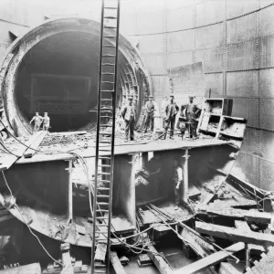 Rotherhithe Tunnel Excavation Print Rotherhithe Tunnel Excavation Print