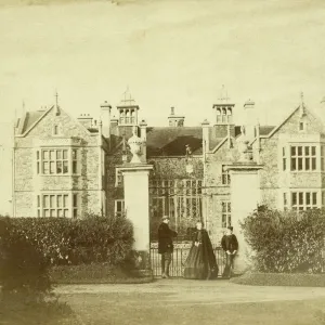 Bradfield House Print, a dilute albumen print from a paper negative Bradfield House Print, a dilute albumen print from a paper negative