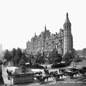 Whitehall Place Print, a photograph of Victorian London Whitehall Place Print, a photograph of Victorian London