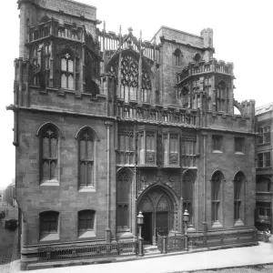 Print of John Rylands Library, Manchester, 1900