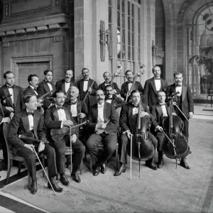 Print of the Midland Adelphi Hotel Orchestra, 1914