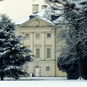 Marble Hill House in the snow M030022