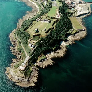 Castles of the South West Metal Print Collection: Pendennis and St Mawes Castles