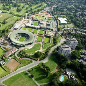 Sports venues Poster Print Collection: Tennis courts