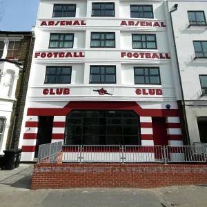 Highbury Stadium Square Print: Former West Stand Entrance Highbury Stadium Square Print: Former West Stand Entrance