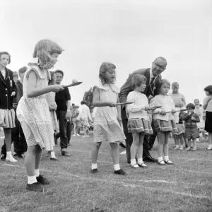 Egg and Spoon Race Print, Laing Sports Ground, 1961 Egg and Spoon Race Print, Laing Sports Ground, 1961