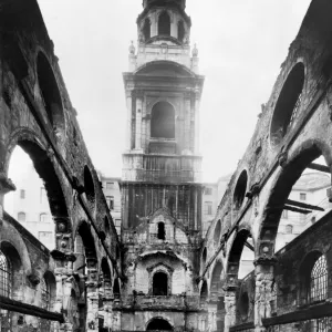 St Brides Church, London 1941 BB69_02583