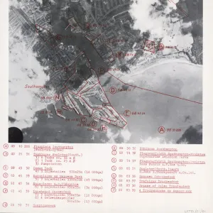 Luftwaffe Target Print: GB4535 Southampton Docks Luftwaffe Target Print: GB4535 Southampton Docks