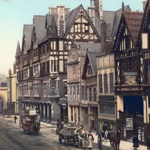 Die Reihen, Chester, 1890er Jahre Die Reihen, Chester, 1890er Jahre