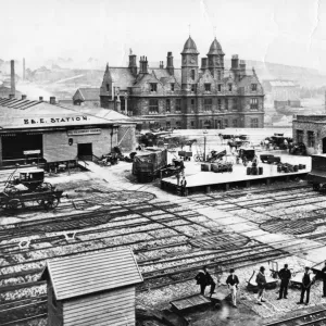 Bristol and Exeter Railway Station, Bristol, 1870