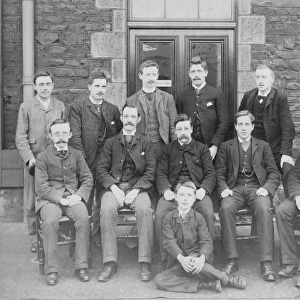 People Framed Print Collection: Workers at Swindon Works