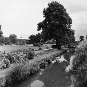 Print of Vivary Park, Taunton, Somerset Print of Vivary Park, Taunton, Somerset