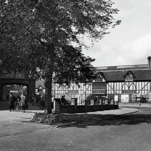 Salters Hall Print, Droitwich Worcestershire c.1923 GWR View Salters Hall Print, Droitwich Worcestershire c.1923 GWR View