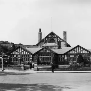 Print of St Andrews Brine Baths, Droitwich Spa, 1923 Print of St Andrews Brine Baths, Droitwich Spa, 1923