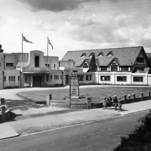 Print of the Winter Garden Pavilion, Droitwich Spa Print of the Winter Garden Pavilion, Droitwich Spa