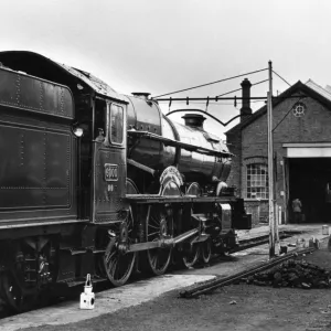 King George V at Swindon Works, 1979