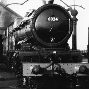 King Edward I 4-6-0 King Class locomotive print King Edward I 4-6-0 King Class locomotive print