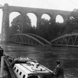 Desmantelamiento del Puente Ferroviario de la Ruta Severn, 1967