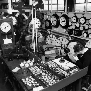 Reading Signal Works, Clock Shop, 1969