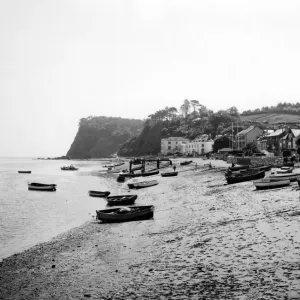 Shaldon Beach, Devon, August 1937