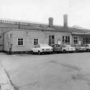 Fruehstation von Frome im Sommerland, Somerset um die Jahre 1970 Fruehstation von Frome im Sommerland, Somerset um die Jahre 1970