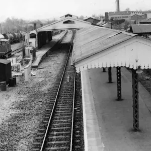 Bahnstation Frome, Somerset um 1970 Bahnstation Frome, Somerset um 1970
