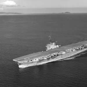 El HMS Océano, el 11 de agosto de 1945 El HMS Océano, el 11 de agosto de 1945