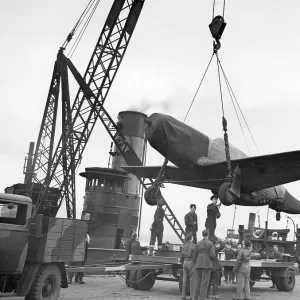 World War Two Pillow Collection: Moving Aircraft on Merseyside