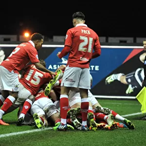 Bristol City: Luke Ayling's Goal Celebration vs. Crawley Town (13 December 2014)
