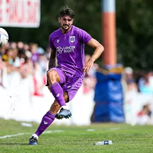 Bristol City's Eros Pisano in Action during Pre-season Friendly