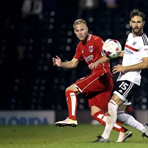 Engvall Evades Madl: Pivotal Moment in Fulham vs. Bristol City EFL Cup Clash