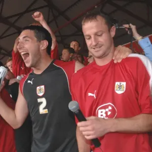 Bristol City FC Championship Promotion Print Bristol City FC Championship Promotion Print
