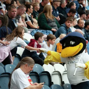 Deepdale Duck Shakes Hands With Young Fan