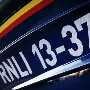 RNLI Invergordon Starboard Side Launch Print RNLI Invergordon Starboard Side Launch Print