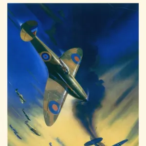 Battle of Britain Canvas Print Collection: Fighter planes