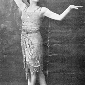 The actress and dancer June Tripp, London, 1920