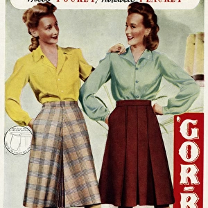 Advert for Gor-ray Koneray pocket skirts 1943
