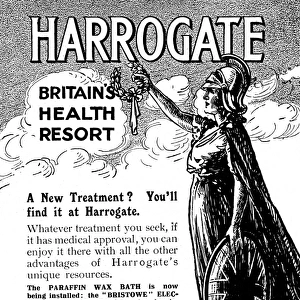Advertisement for Harrogate Spa, 1918