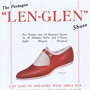 Advert for Len-glen shoes, 1927