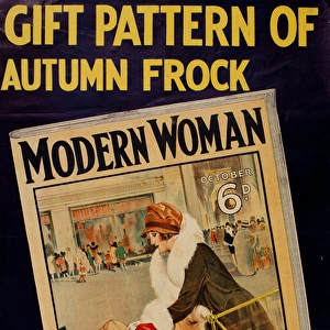 Advertisement for Modern Woman magazine