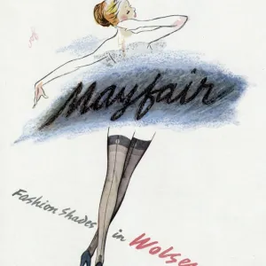 Advert for Wolsey Nylons 1950