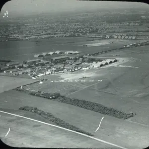 Aerial view of Croydon Airport