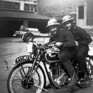 AFS despatch rider and messenger, WW2