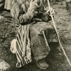 Aged Sami Fortuneteller - Norway