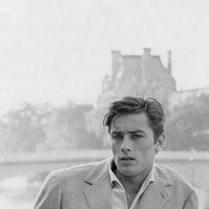 Alain Delon / Postcard