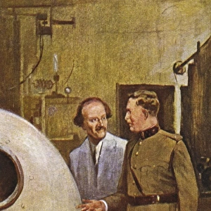 Albert with Piccard