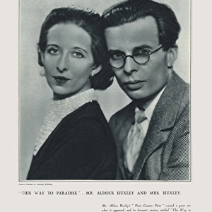 Aldous and Maria Huxley