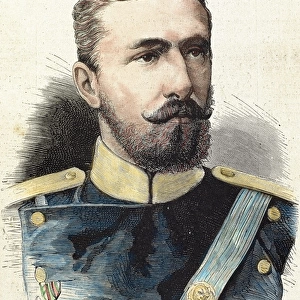 Alexander of Battenberg (1857-1893). Prince of Bulgaria