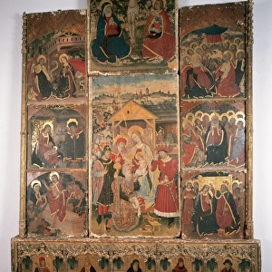 Altarpiece of the Epiphany. Calatayud. Spain